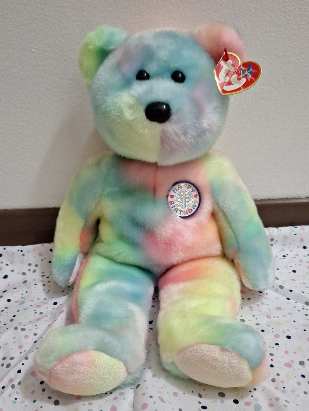 B.B BEAR BEANIE BUDDY BEAR ty